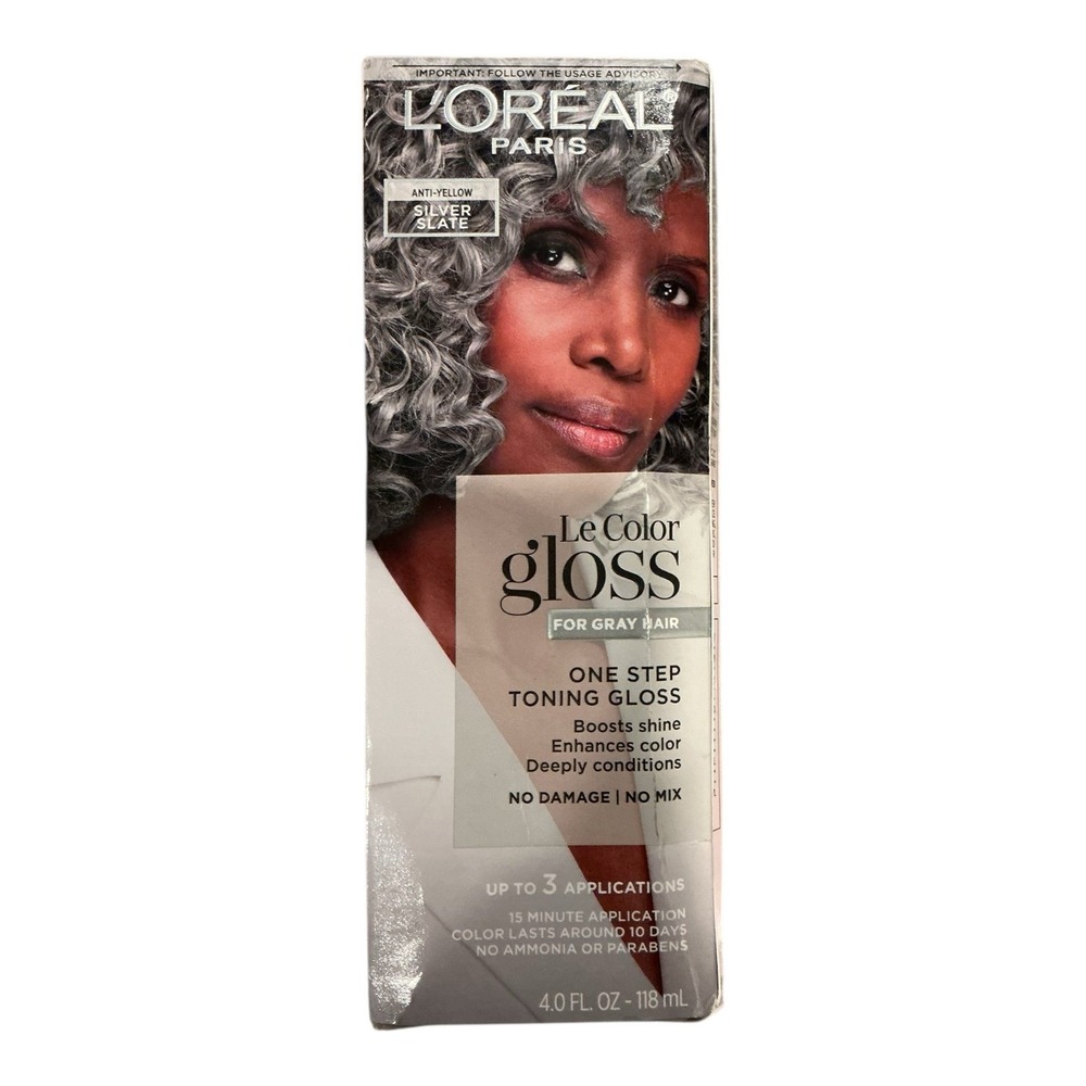 L'Oreal Paris - Le Color Gloss Silver Slate (4 oz) - Toning Gloss